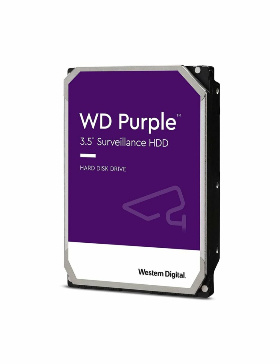 Home And Lifestyle WESTERN DIGITAL Security Cameras | Western Digital Digital Wd Purple Pro 18Tb 3.5' Surveillance Hdd 7200Rpm 512Mb Sata3 272Mb/S 550Tbw 24X7 64 Cameras Av Nvr Dvr 2.5Mil Mtbf S Wd180Purz