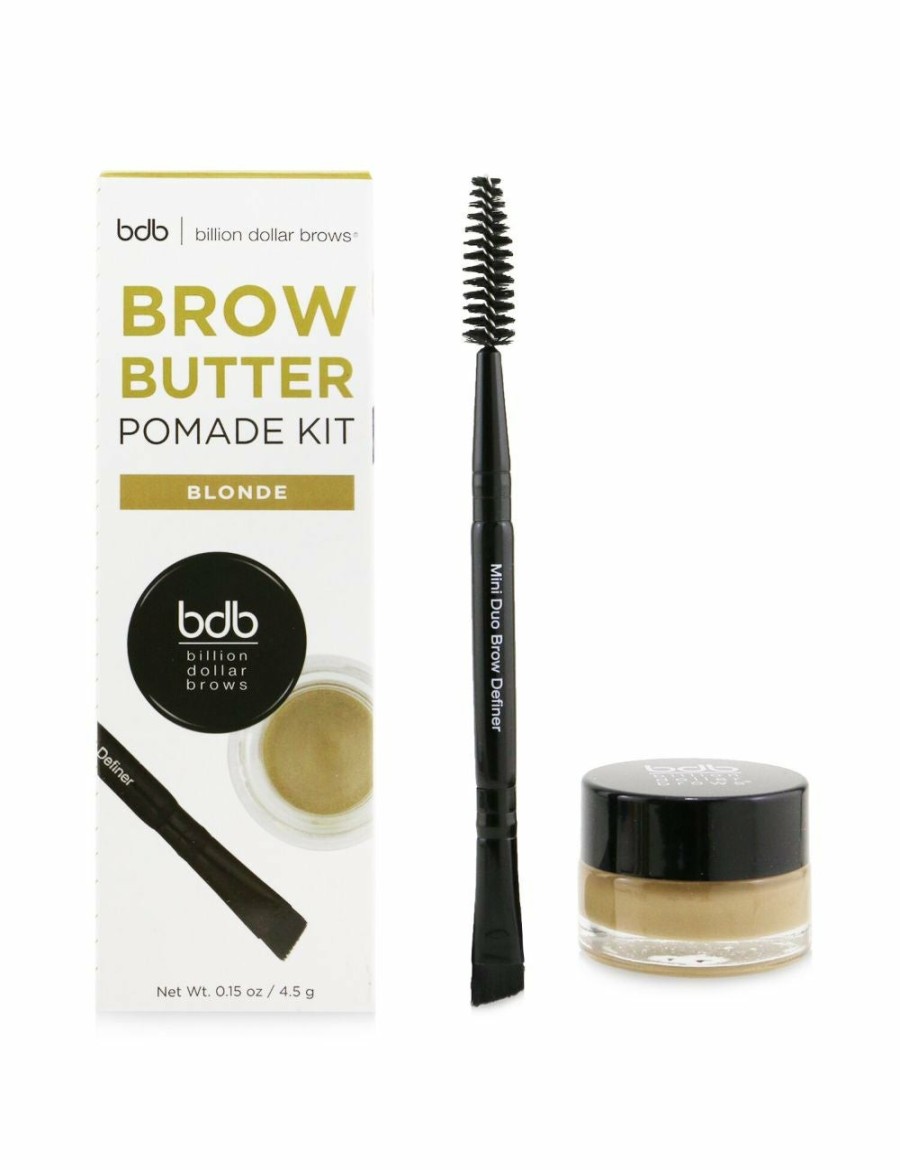 Beauty Billion Dollar Brows Eyebrow | Billion Dollar Brows Brow Butter Pomade Kit: Brow Butter Pomade + Mini Duo Brow Definer - # Blonde 2Pcs