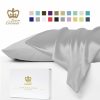 Home And Lifestyle Luxor Silk Pillowcases | Luxor Crown Mulberry Silk Pillowcases - Set Of 2