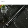 Home And Lifestyle HOD Health & Home Wallpaper | 5-Meter Marble Vinyl Film Black Wallpaper Film Sheet Furniture Wrap Sticker- Black- Type 3