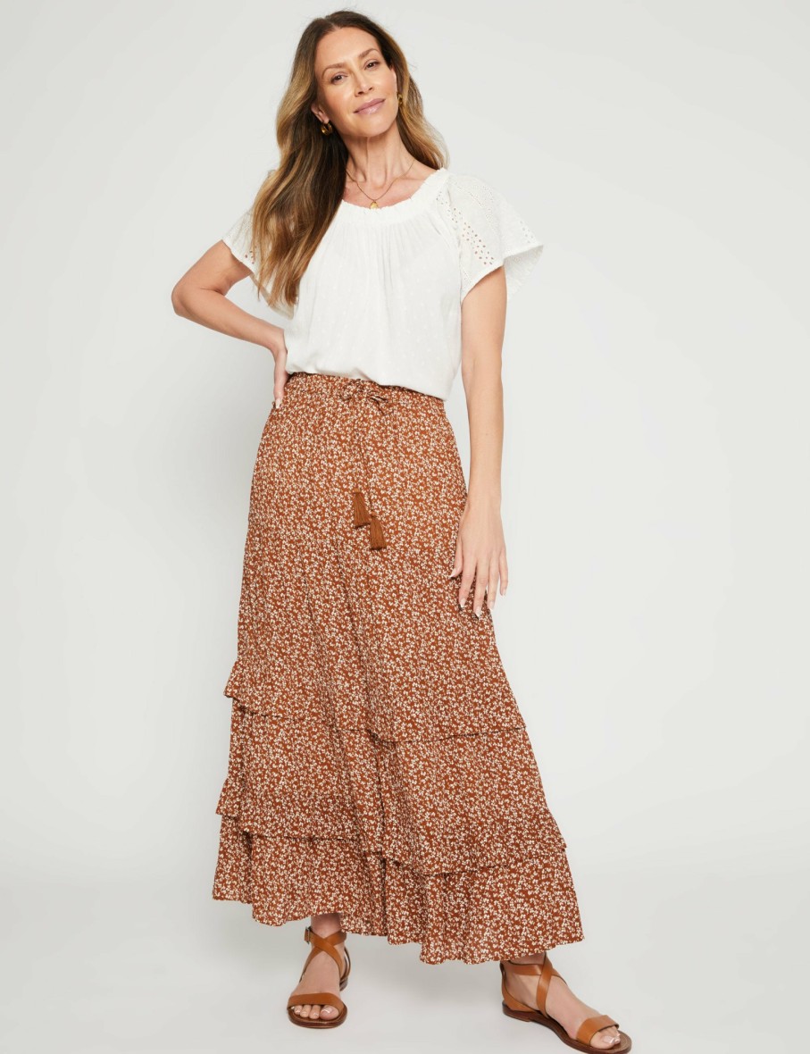 Women Millers Skirts | Millers Ruffle Detail Maxi Skirt