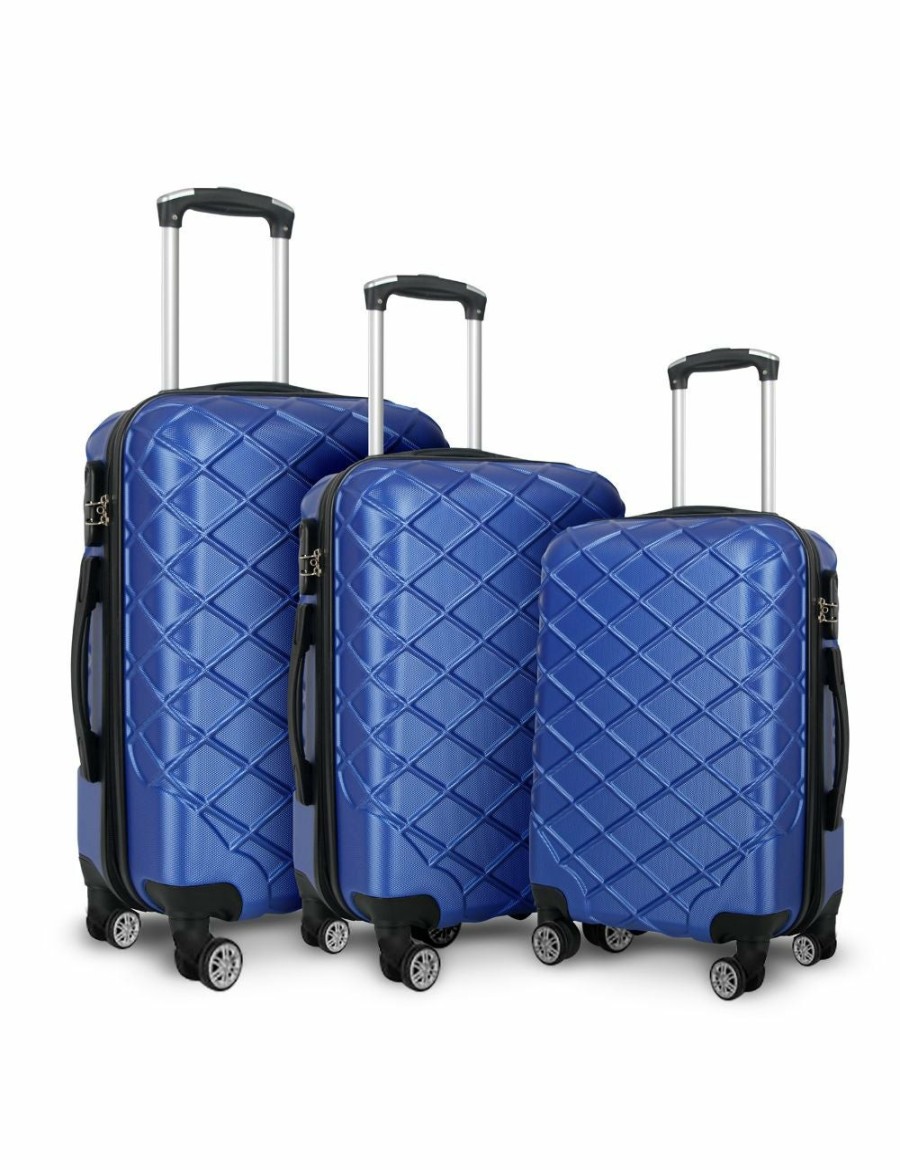 Home And Lifestyle Milano Luggage | Milano Travel Luxury 3 Piece Luggage Set