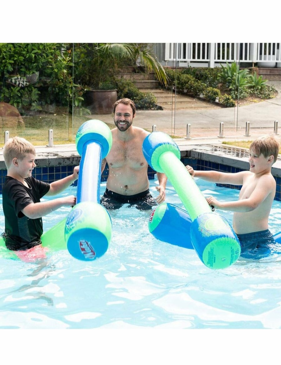 Outdoors WAHU | 4Pc Wahu Tube Wars Inflatable Water Toy 6Y+