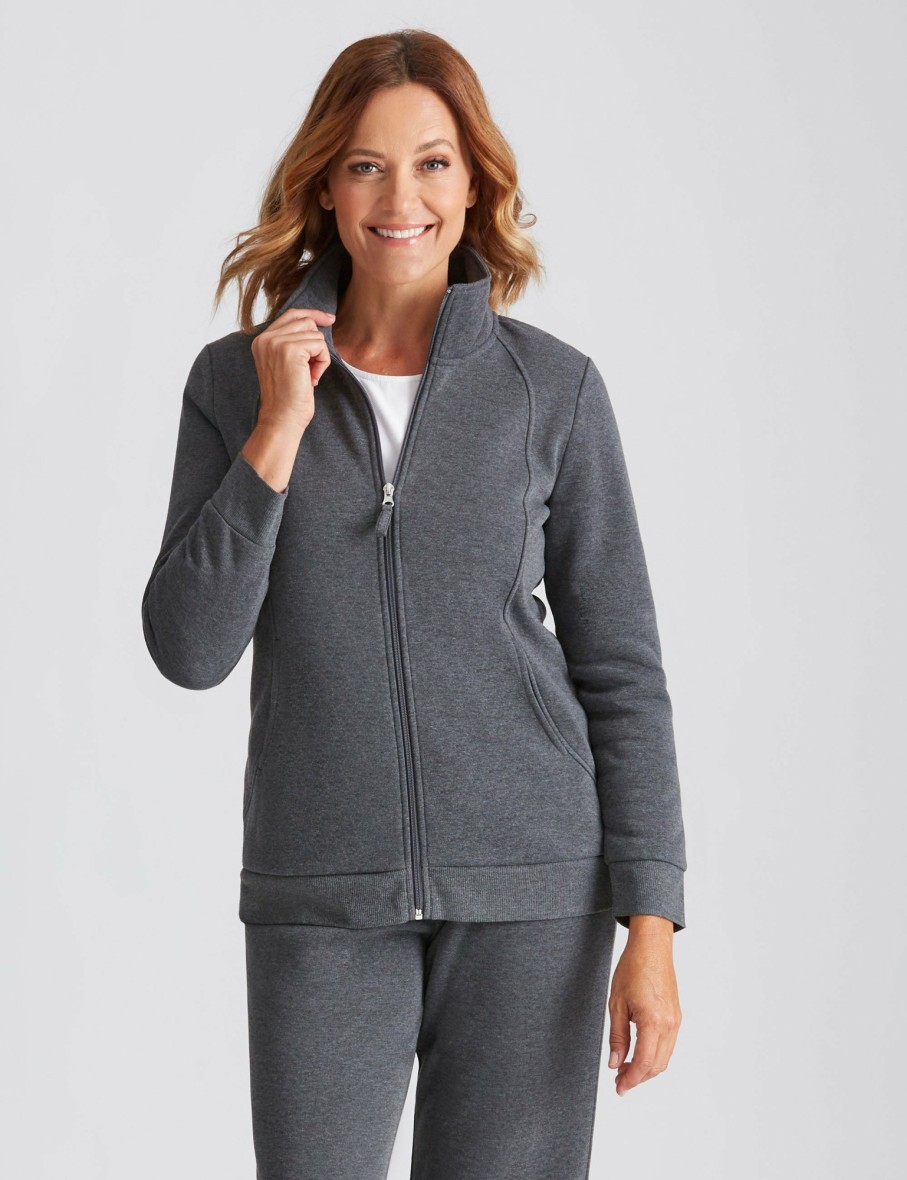 Women Millers Jackets | Millers Long Sleeve Fleece Jacket