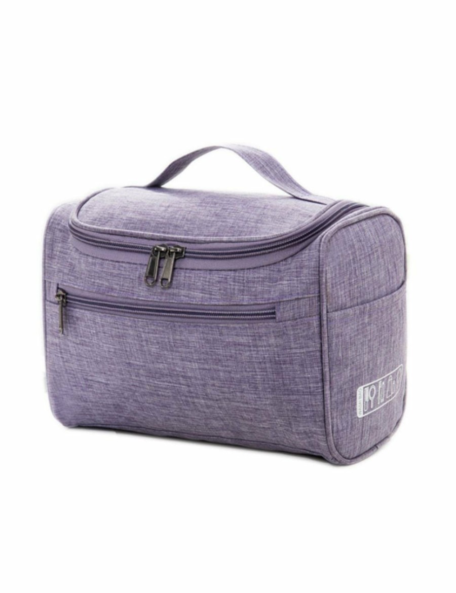 Beauty ICB | Big Capacity Portable Cosmetic Case - Purple