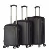 Home And Lifestyle Bdirect Luggage | Milano Premium 3-Piece Luggage Set