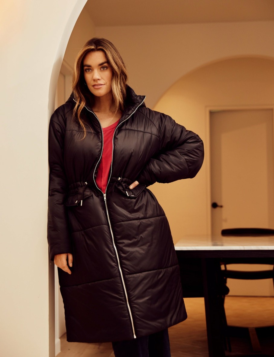 Women Autograph Coats | Autograph Longline Puffer Coat