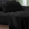 Home And Lifestyle Assorted Brands Cotton Sheets | 400Tc Egyptian Cotton Sheet Set Jet Black