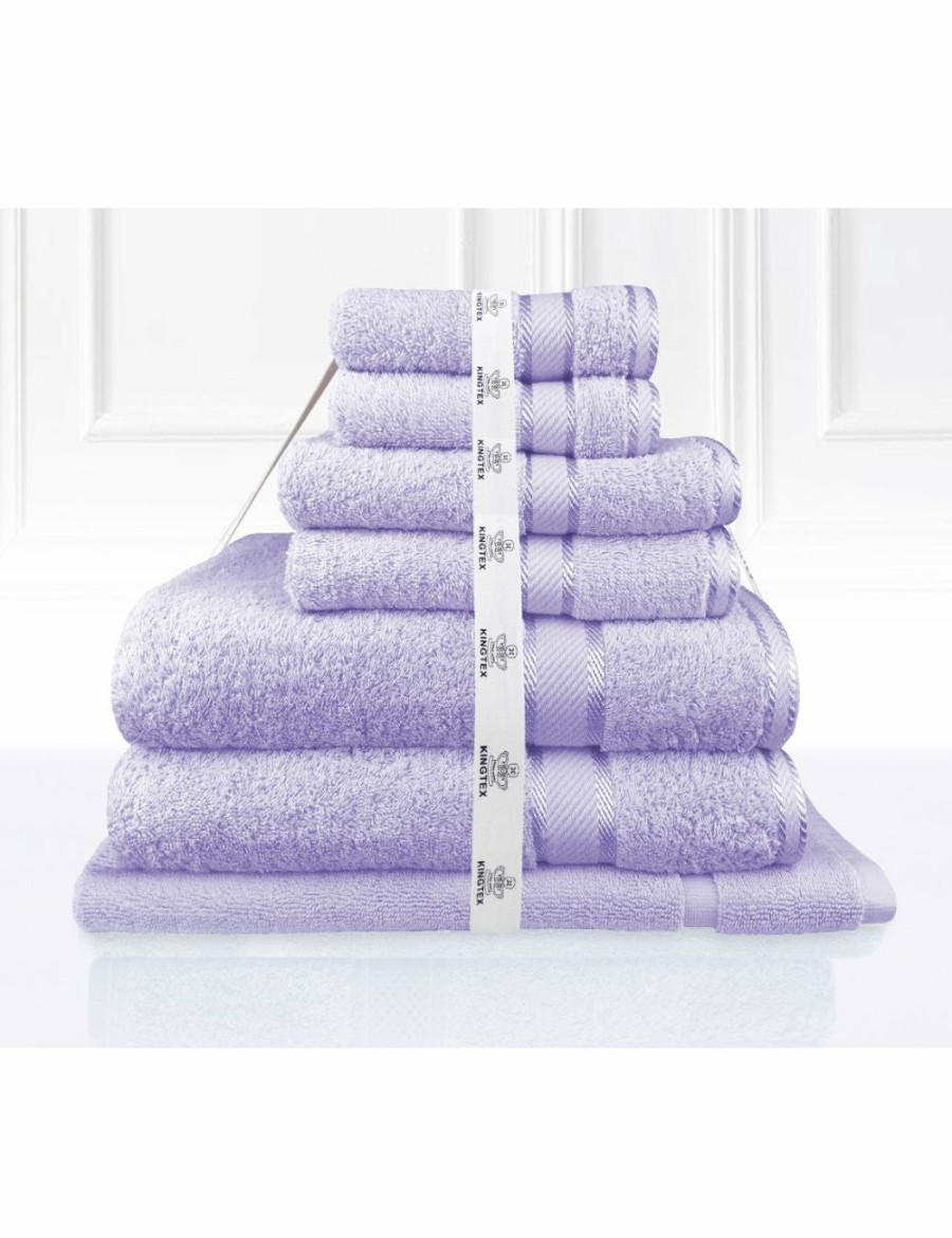 Home And Lifestyle Kingtex Bath Sheets | Kingtex 7 Piece Towel Bath Sheet Set