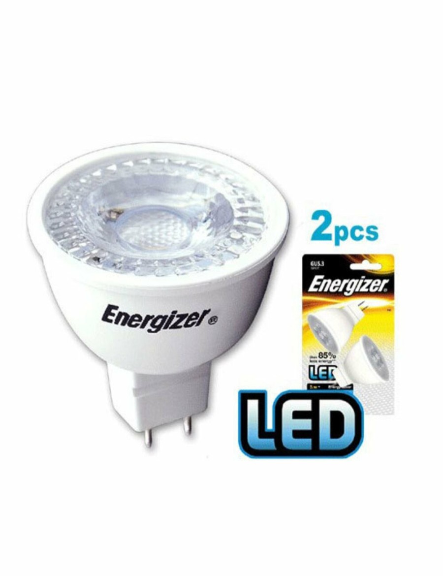 Home And Lifestyle KG Electronics Ceiling Lights | Energizer Led Gu5.3/Mr16 5W/345Lm Warm Downlight 6Pk