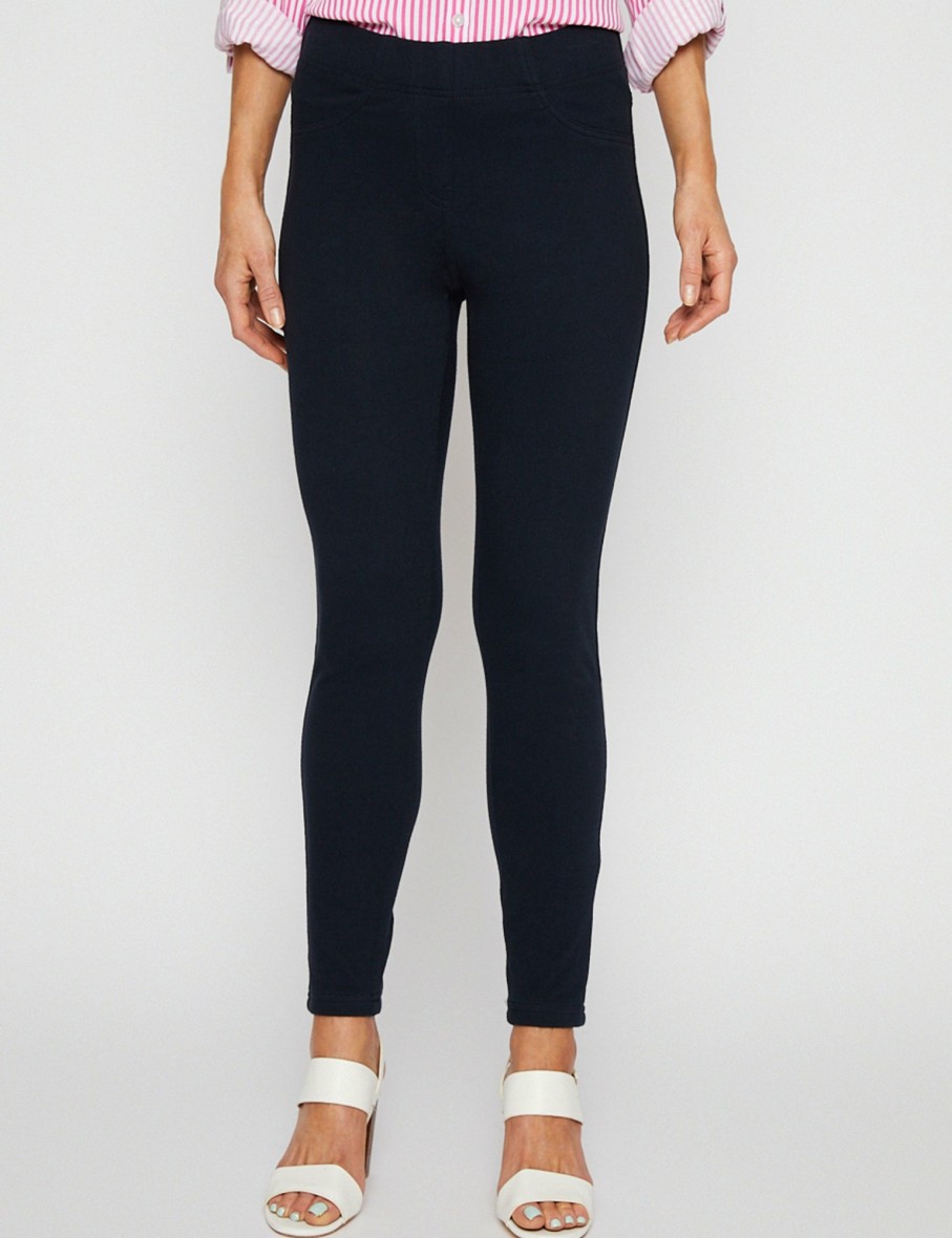 Women Millers Pants | Millers Full Length Stetch Knit Twill Jegging