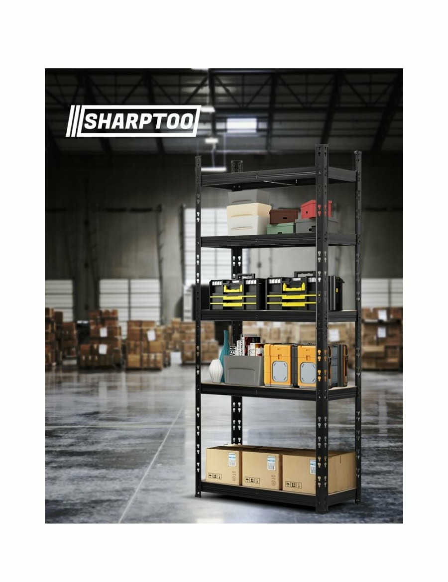 Home And Lifestyle Sharptoo Storage | Sharptoo 4X1.5M Garage Shelving Shelves Warehouse Storage Rack Racking Pallet