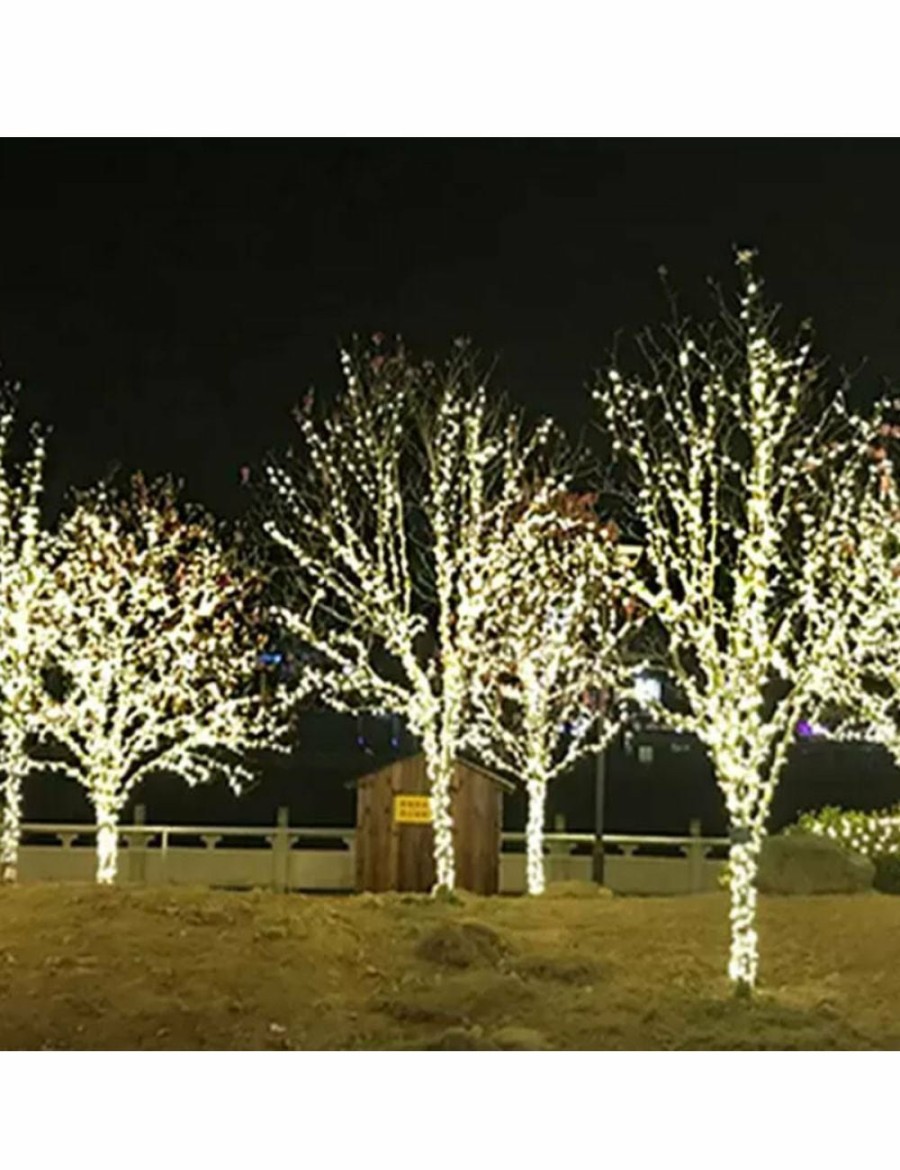 Outdoors ICB | Solar-Powered Led Fairy Lights - 12 Metres - White