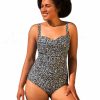 Women LaSculpte Onepiece | Lasculpte Women'S Tummy Control One Piece