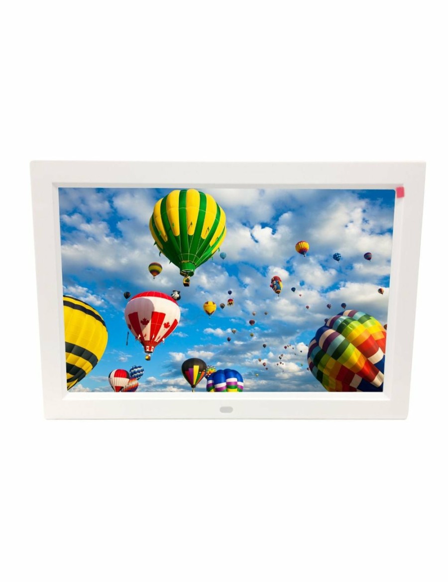 Home And Lifestyle TODO Photo Frames | 10" Digital Photo Frame Multimedia Player Usb Card Reader Jpeg Mp3 Avi White