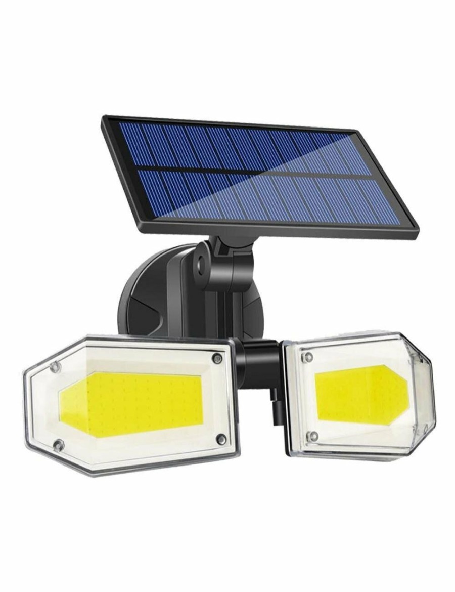 Home And Lifestyle SANSAI Outdoor Lights | Sansai Solar Power Led Sensor Light Outdoor Motion Activated 2400Mah 3 Modes