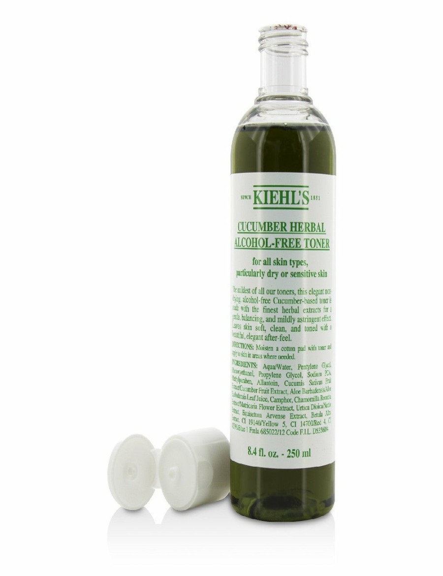 Beauty Kiehl's Toners | Kiehl'S Cucumber Herbal Alcohol-Free Toner - For Dry Or Sensitive Skin Types