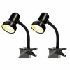 Home And Lifestyle KG Electronics Lamps | Sansai Clip On Desk Lamp 2Pk