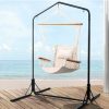 Outdoors Gardeon | Gardeon Outdoor Hammock Chair With Stand Swing Hanging Hammock Garden Cream