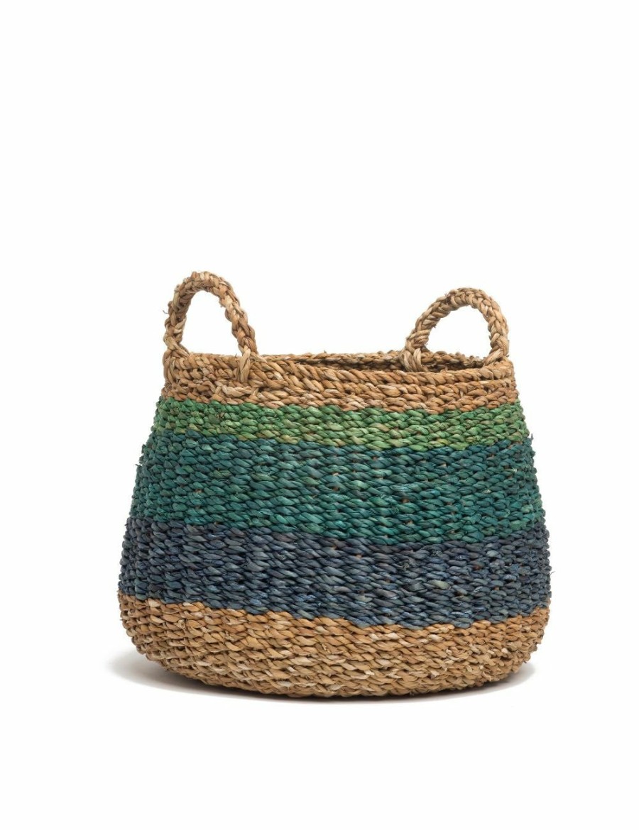 Home And Lifestyle Fab Habitat Baskets & Boxes | Fab Habitat Harlem Handmade Seagrass Basket Planter