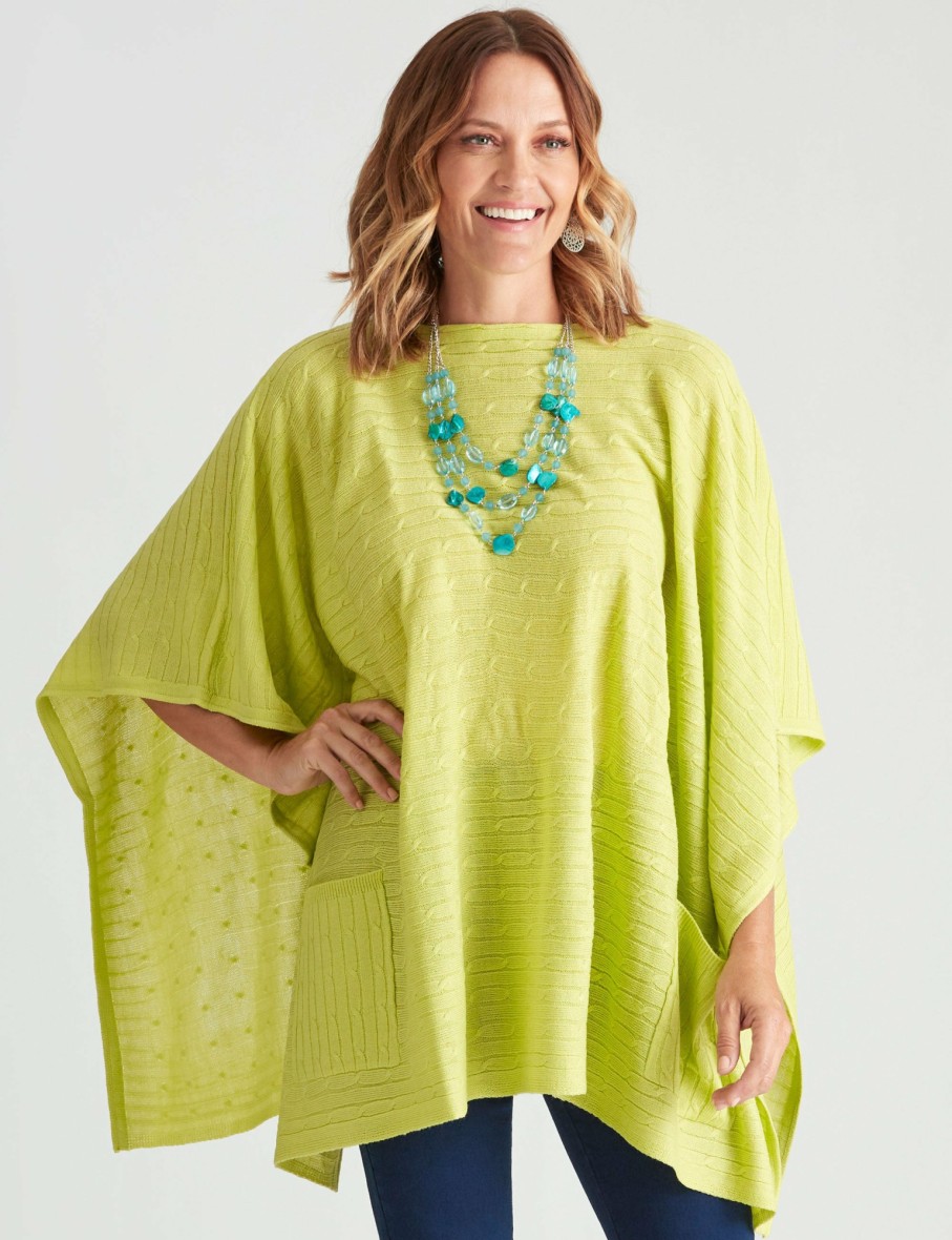 Women Millers Wraps & Ponchos | Millers Cassandra Rib Poncho