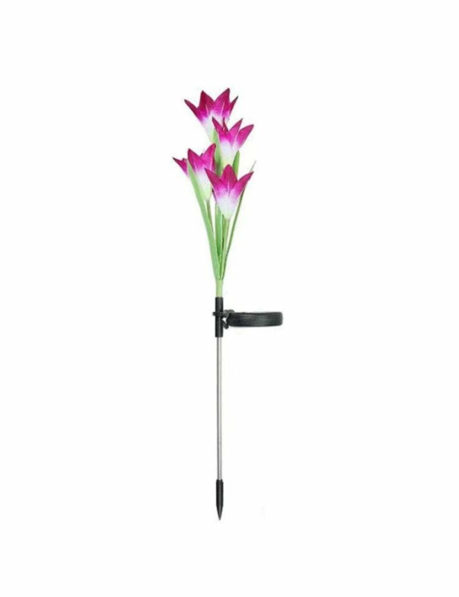 Outdoors ICB | Solar Lily Flower Garden Lights - Purple