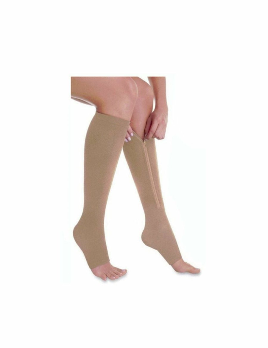 Beauty ICB | Knee Compression Zipper Socks