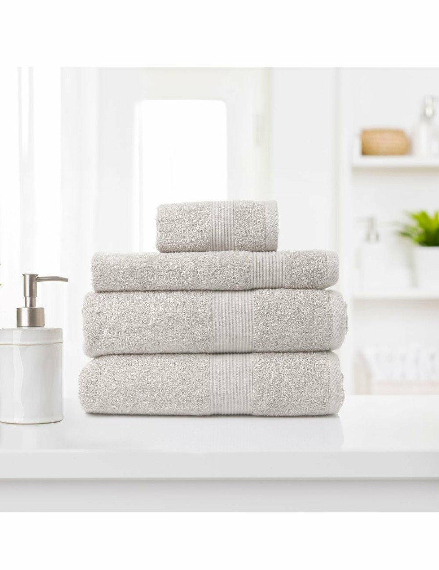 Home And Lifestyle Royal Comfort Towel Sets | Royal Comfort 4 Piece Cotton Bamboo Towel Set