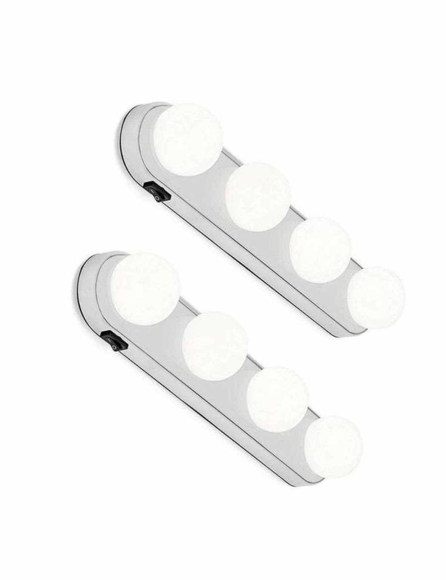 Beauty HOD Health & Home | Makeup Mirrors Portable Led Lights Makeup Mirror Super Bright Vanity Mirror Lights - 2 Packs