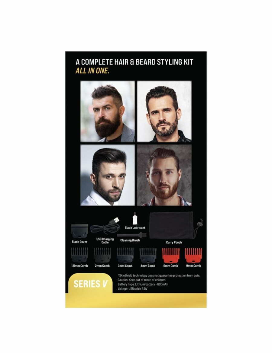 Beauty VISTARA | Vistara Professional Series High Performance Hair/Beard Trimmer Complete Kit