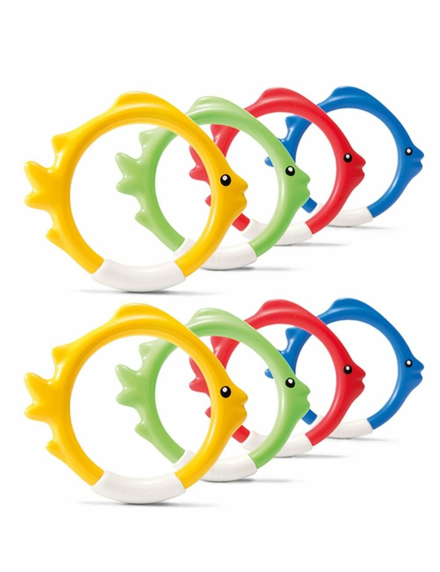 Outdoors INTEX | 2Pk Intex Underwater Fish Rings Kids Pool Toys 6Y+