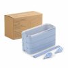 Home And Lifestyle HOD Health & Home Reusable Items | Lunch Boxes & Bags 3-Layer Bento Lunch Box Food Containers With Fork Spoons Chopsticks