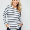 Women Millers Long Sleeve Tops | Millers Long Sleeve Stripe Brushed Top