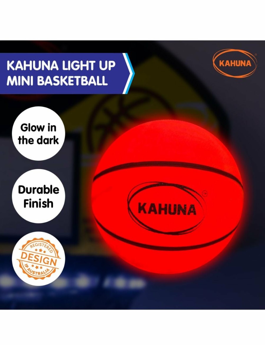 Sport & Fitness Kahuna Basketball | Kahuna Basketball L.E.D Glow Light Up Trampoline Ball