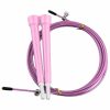 Sport & Fitness HOD Health & Home Aerobic | 3 Metre Adjustable Steel Skipping Ropes Jump Cardio Exercise Fitness Gym Crossfit - Pink