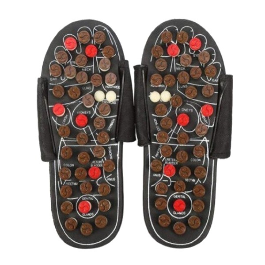 Beauty HOD Health & Home | Foot Massage Slippers Acupuncture Therapy Massager Shoes For Foot Acupoint Activating Reflexology- 38 39 Size