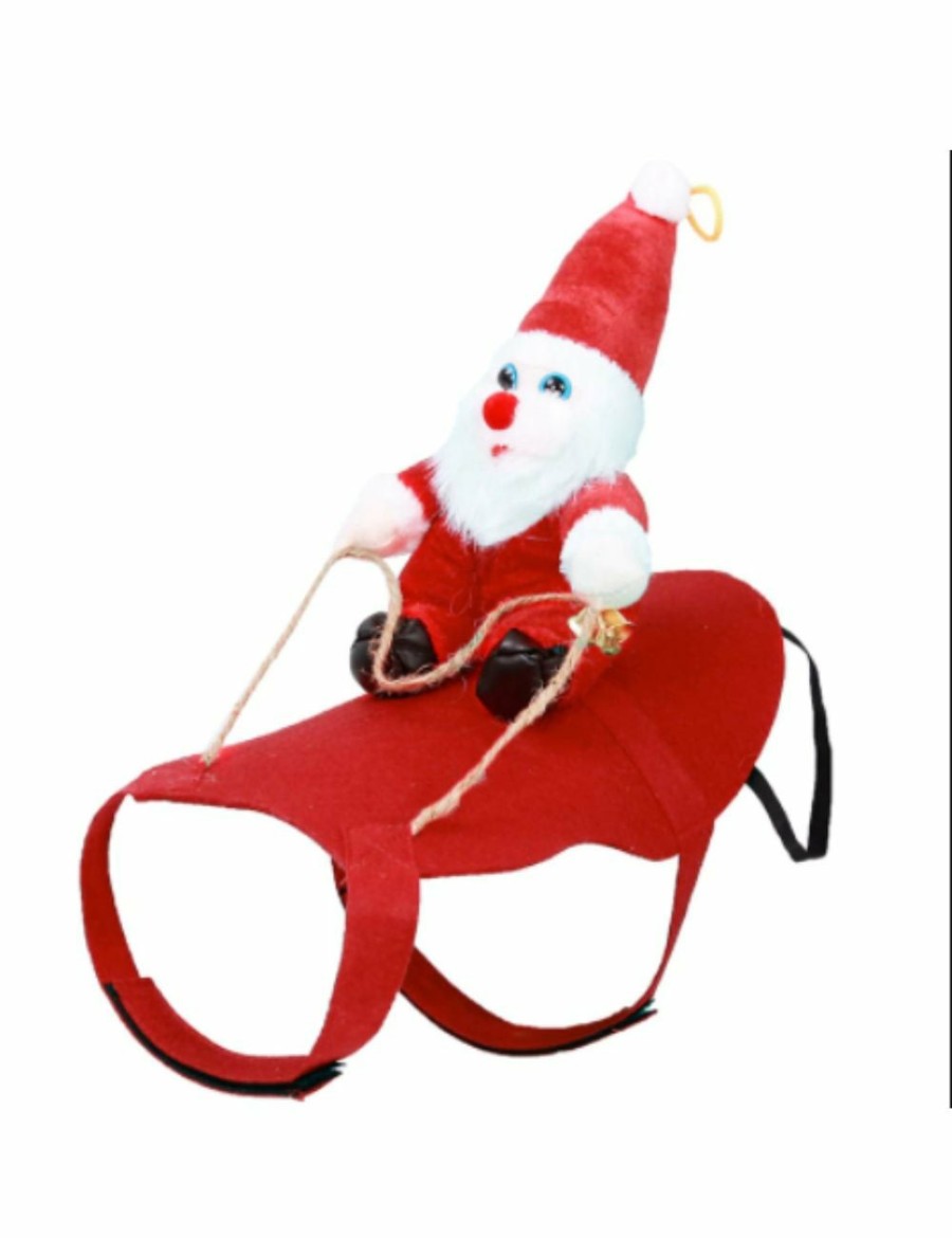 Home And Lifestyle HOD Health & Home Pet Costumes | Santa'S Sleigh Christmas Dog Costume