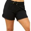 Women LaSculpte Swim Shorts | Lasculpte Women'S Sustainable Boardshorts Tassel With Inner Brief