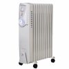 Home And Lifestyle HELLER Heating & Cooling | Heller Hoch11T Portable Electric Oil Heater/Heating 11 Fin 24H Timer 2400W White