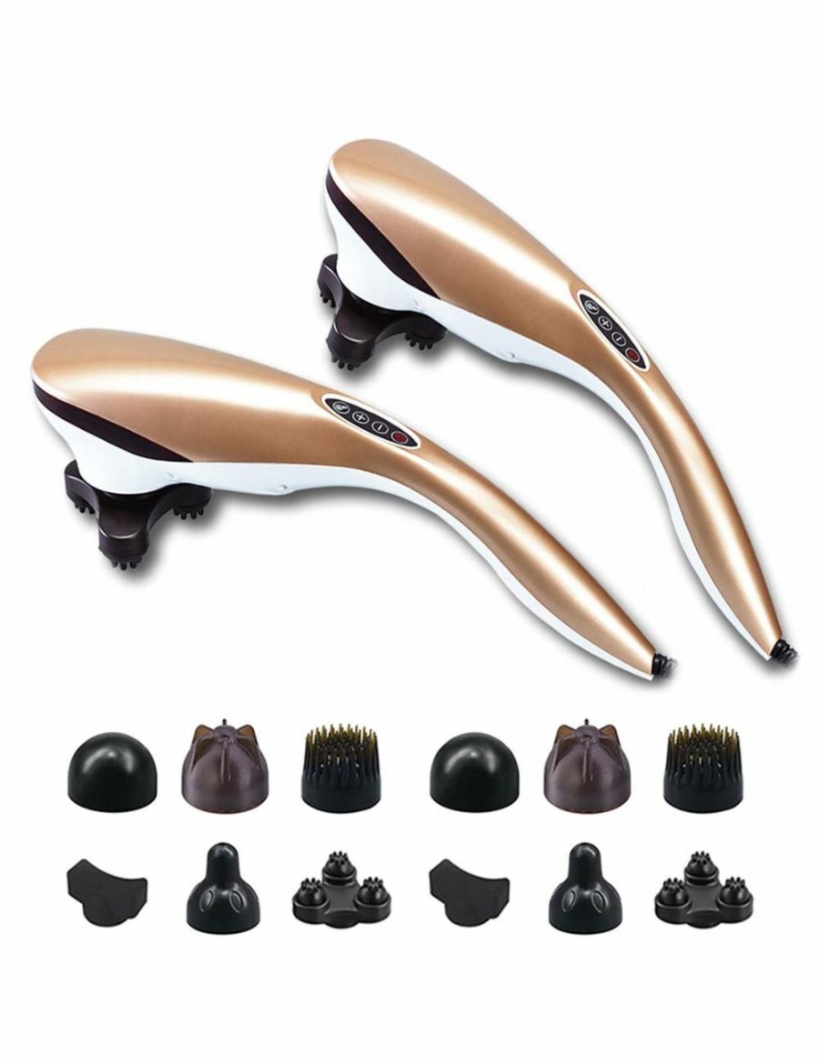 Beauty Soga | Soga Portable Handheld Massager With 6 Heads 2Pack