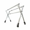 Home And Lifestyle Soga Household Cleaning | Soga 1.6M Portable Standing Clothes Drying Rack Foldable Space-Saving Laundry Holder With Wheels