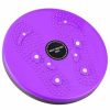 Sport & Fitness HOD Health & Home Equipment | Twist Disc Home Gym Fitness Balance Board 360 Degree Spinning Plate - Purple