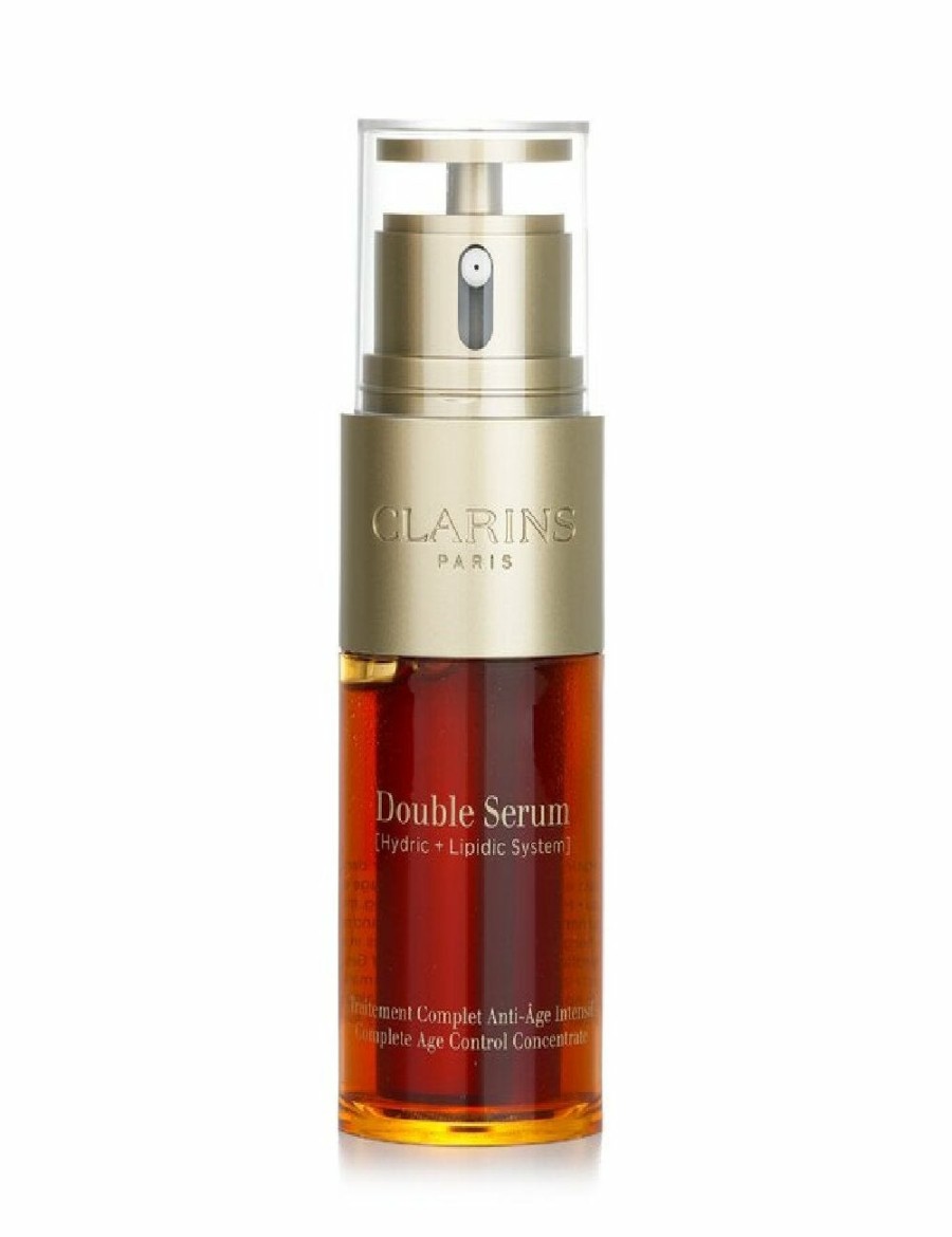 Beauty Clarins Oils And Serums | Clarins Double Serum (Hydric + Lipidic System) Complete Age Control Concentrate