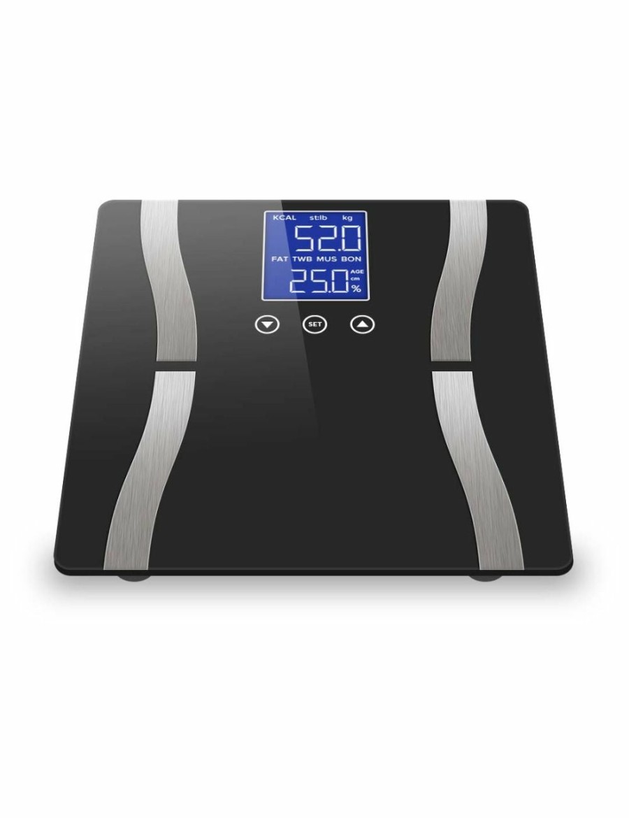 Sport & Fitness Soga Weights | Soga Digital Body Fat Weight Scale Lcd Electronic 2Pack