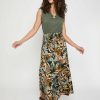 Women Millers Skirts | Millers Tiered Maxi Rayon Skirt