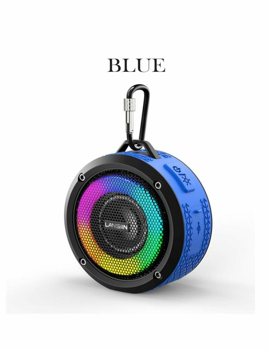 Home And Lifestyle Mega Deal Warehouse Bluetooth Speakers | Waterproof Outdoor Wireless Bluetooth Speaker With Led Lights