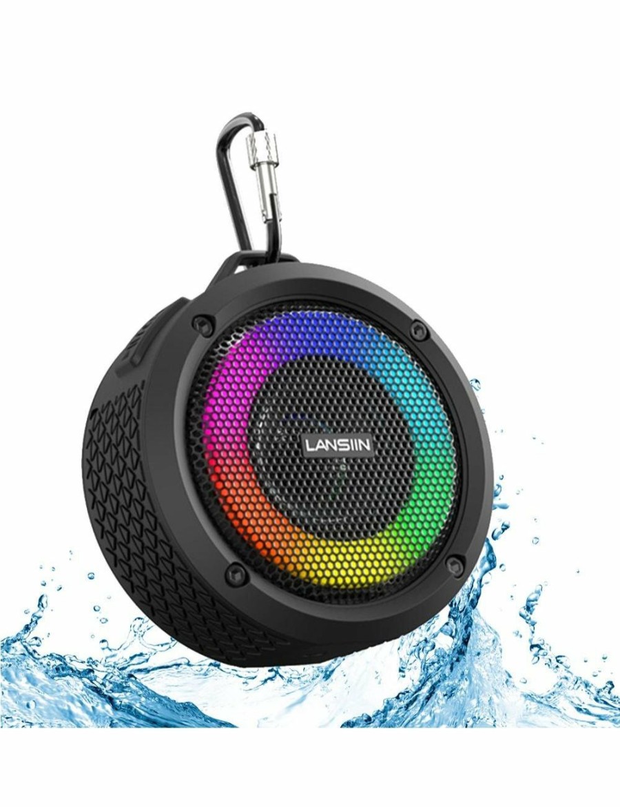 Home And Lifestyle Mega Deal Warehouse Bluetooth Speakers | Waterproof Outdoor Wireless Bluetooth Speaker With Led Lights