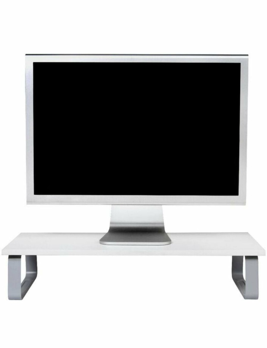 Home And Lifestyle KENSINGTON Computers & Accessories | Kensington Desktop Riser Stand Holder Storage For 32" Computer Monitor White