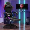 Home And Lifestyle Oikiture Office Chairs | Oikiture Gaming Chair Massage Racing Rgb Led Recliner Office Leather Footrest