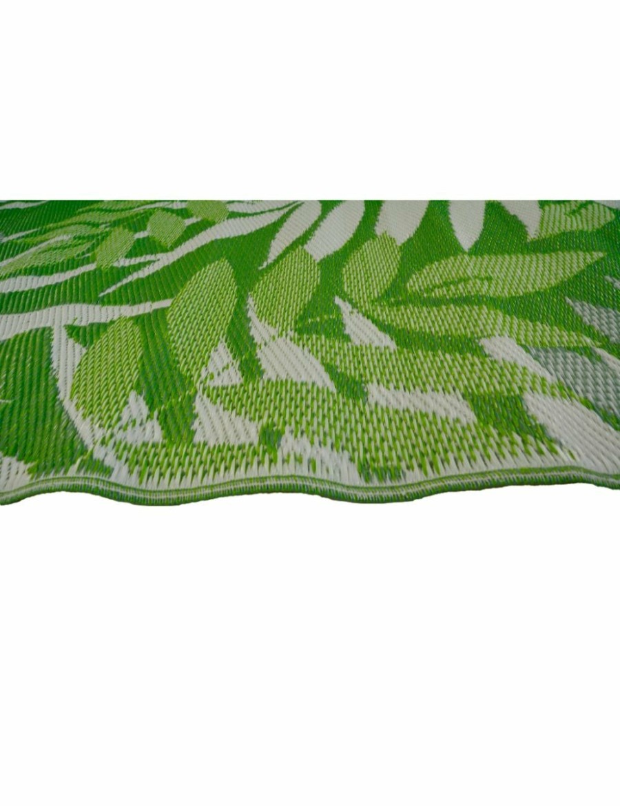 Home And Lifestyle Rug Club Rugs | Reversible Indoor/Outdoor Mats - Chatai-2645-Olive Green